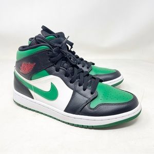 Nike Air Jordan 1 Mid Pine Green Men's 9.5